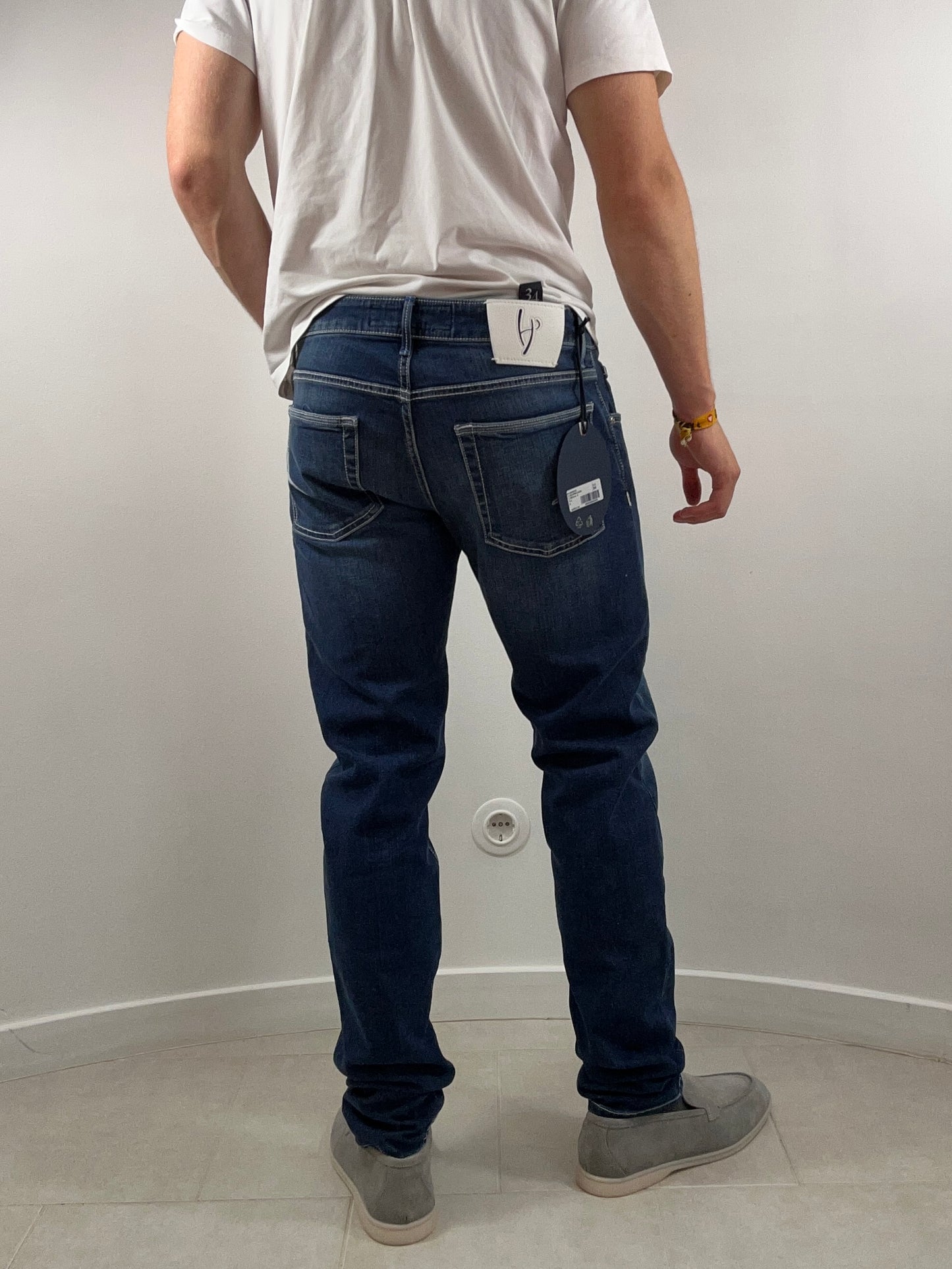 Handpicked jeans - Orvieto Cream Patch