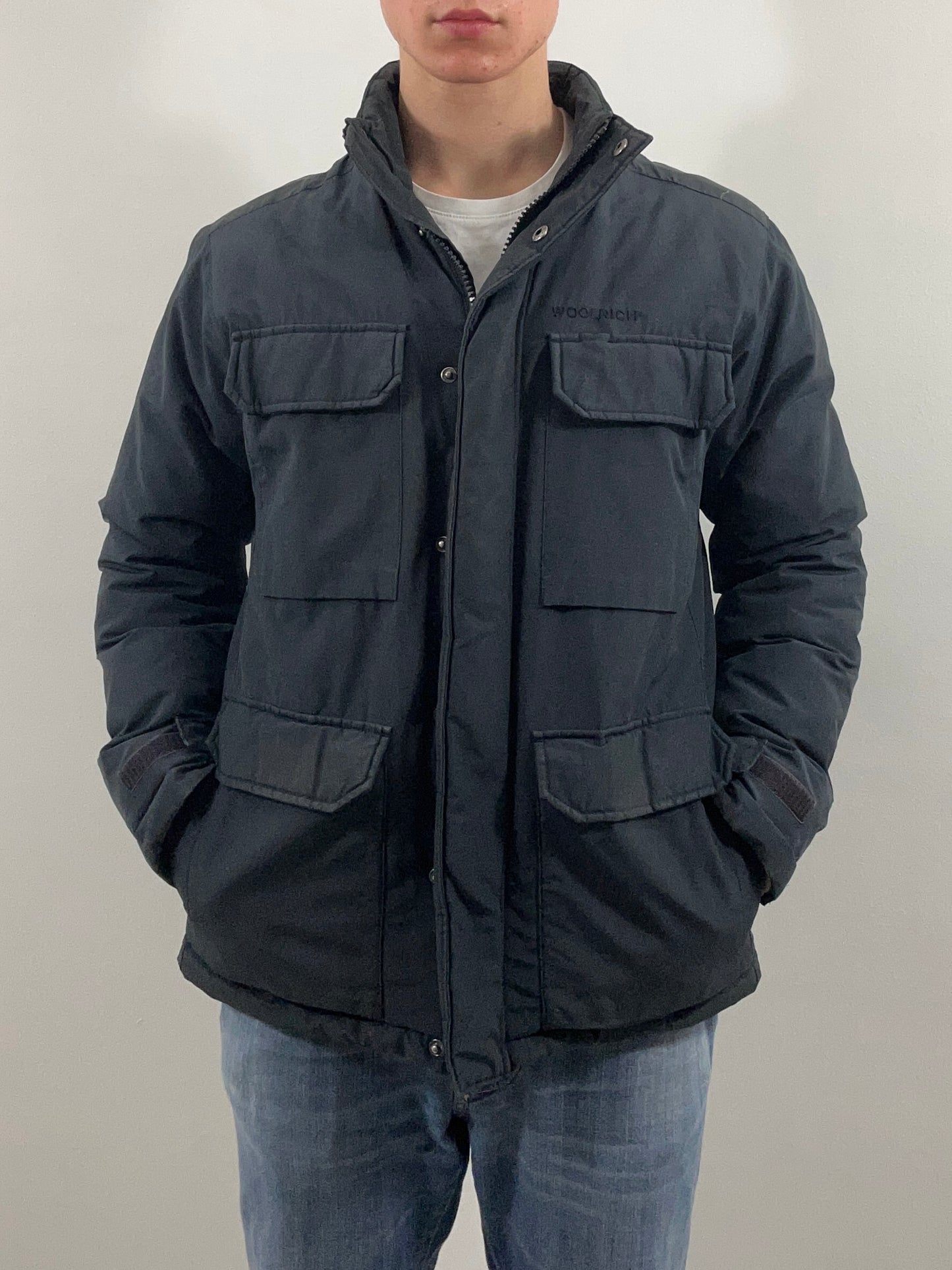 Woolrich Cloud jacka - navy blue