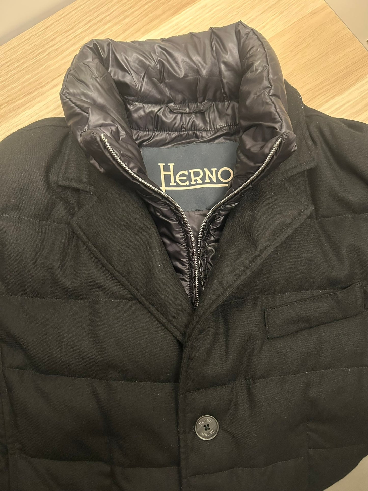 Herno kashmirjacka - svart