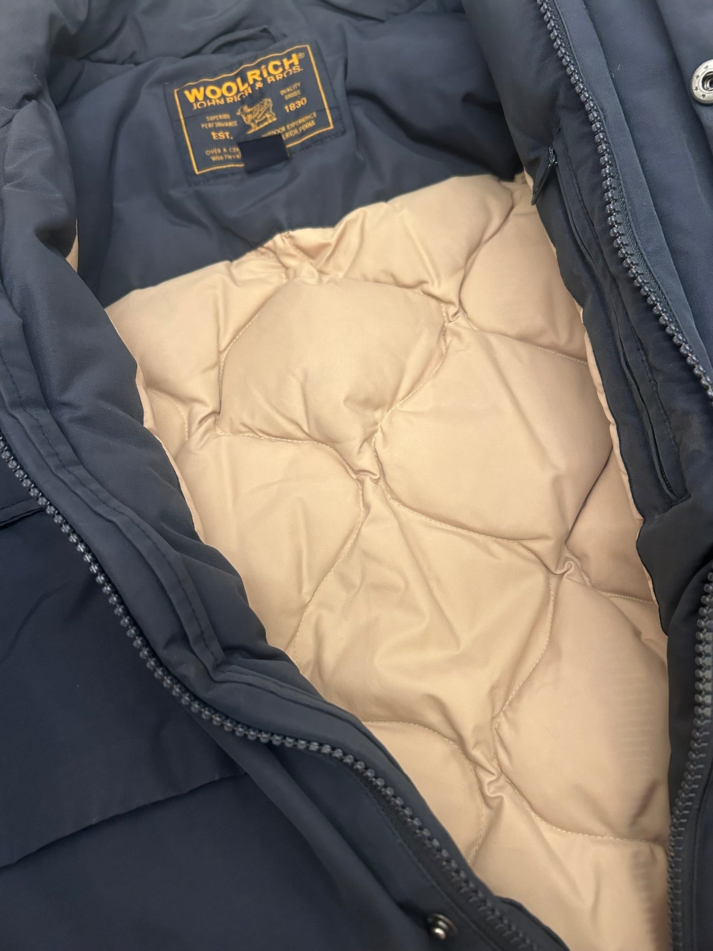 Woolrich Cloud jacka - navy blue