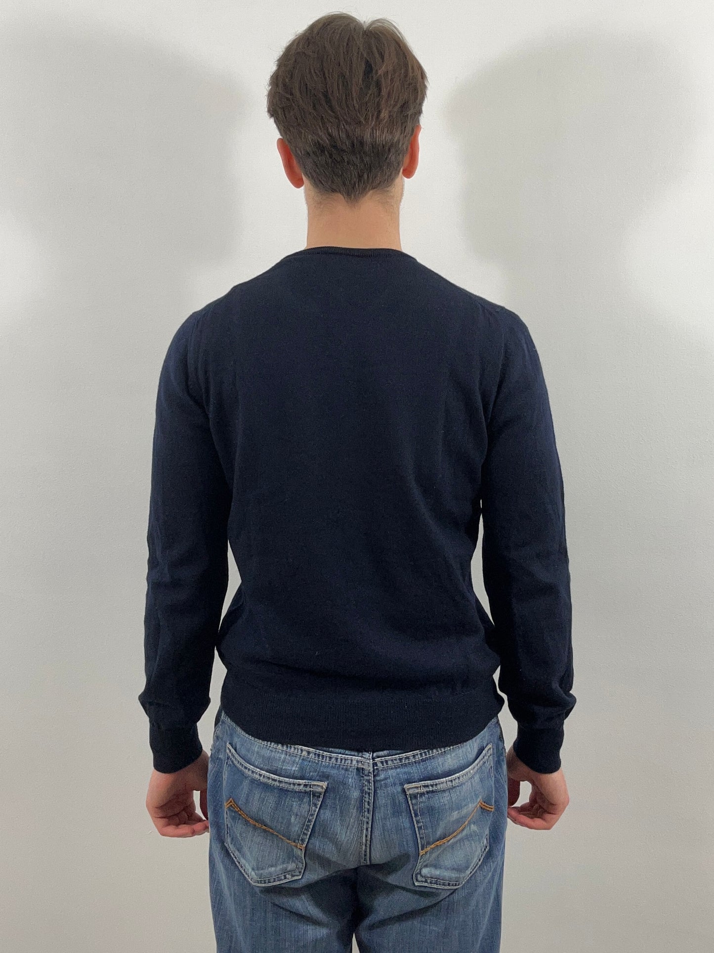 Gran Sasso stickad tröja - navy blue